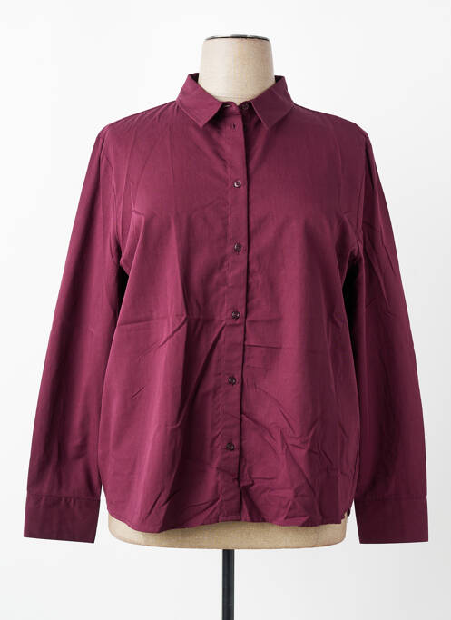 Cămașă țesătură poplin mâneci lungi violet STREET ONE femme