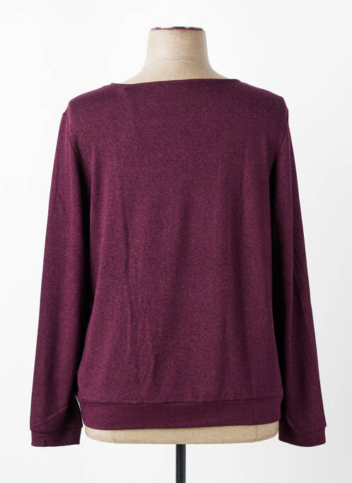 Top elasticitate mâneci lungi violet STREET ONE femme