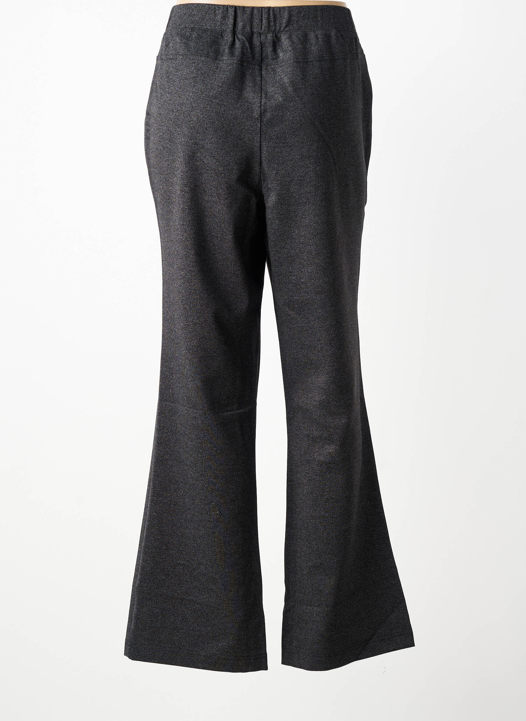 Pantalon drept elasticitate mărime normală gri SHEEGO femeie