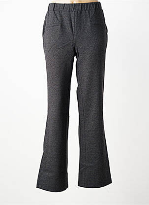Pantalon drept elasticitate mărime normală gri SHEEGO femeie