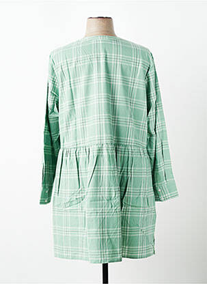 Rochie midi mâneci lungi mâneci lungi verde SHEEGO femeie