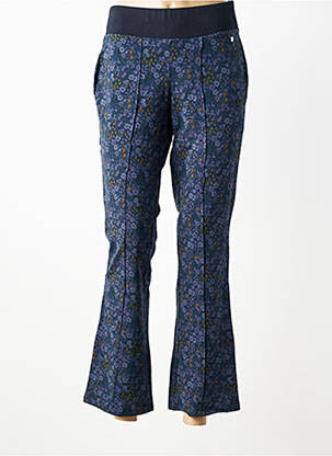 Pantalon evazat elasticitate mărime normală albastru SHEEGO femeie