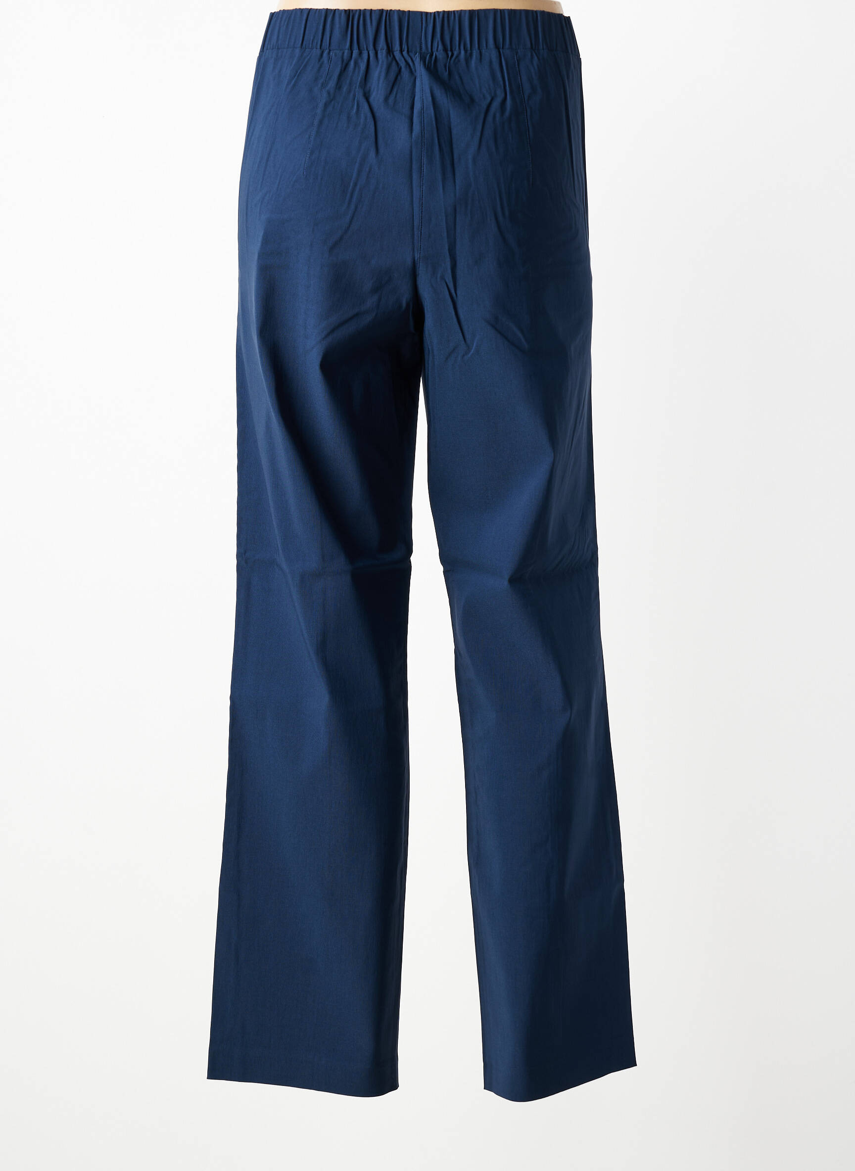 Pantalon drept elasticitate mărime normală albastru SHEEGO femeie