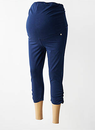 Pantalon maternitate țesătură jersey albastru SHEEGO femeie