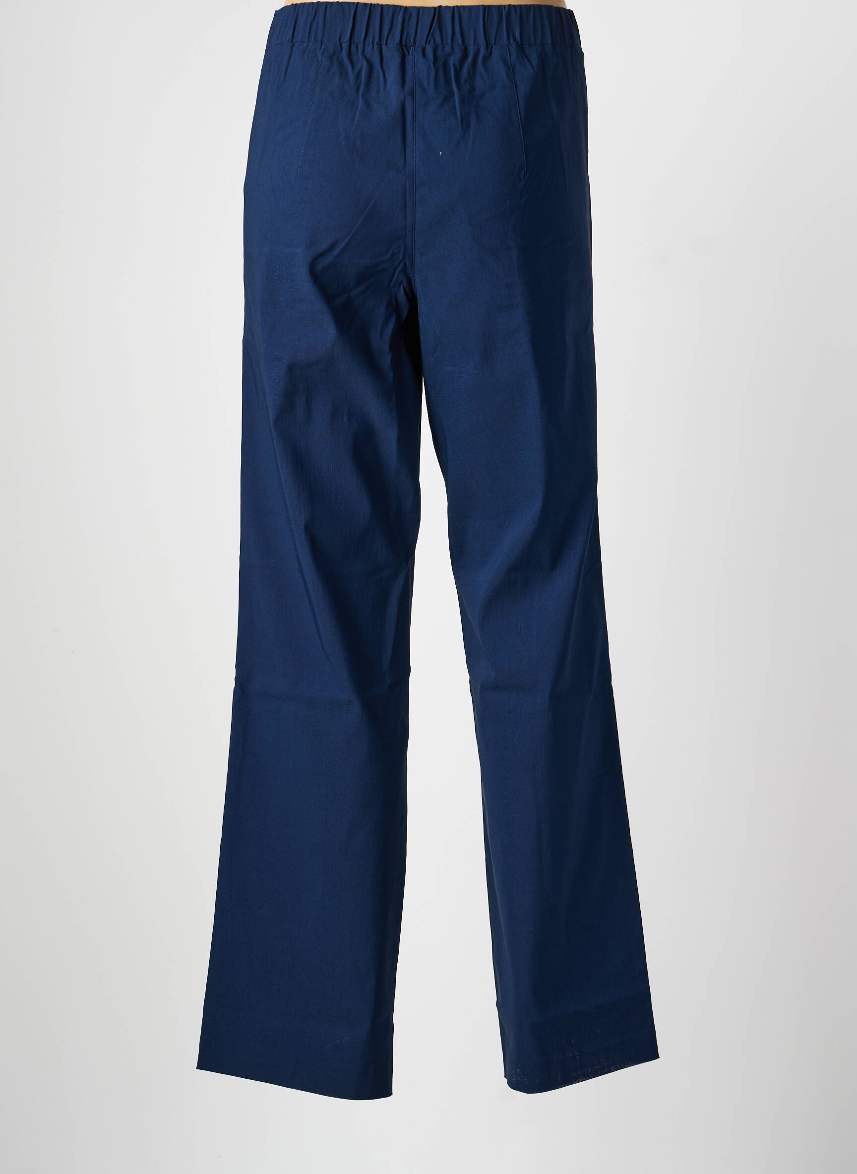 Pantalon drept elasticitate mărime normală albastru SHEEGO femeie