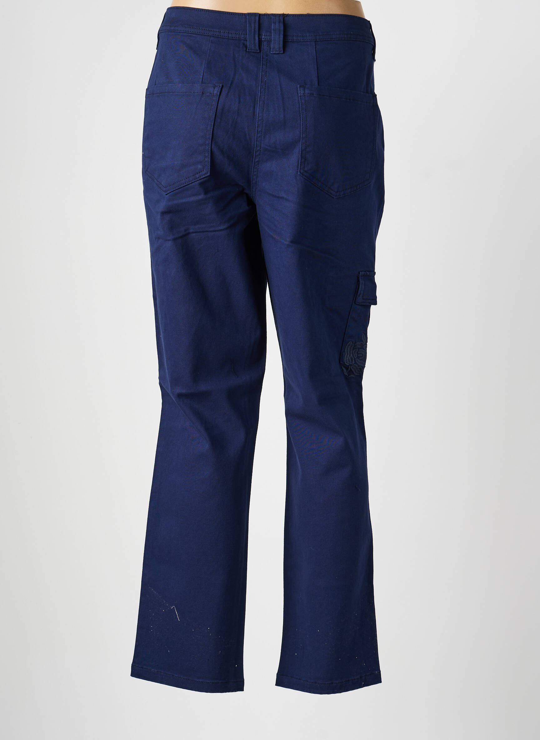 Pantalon slim elasticitate mărime normală albastru SHEEGO femeie