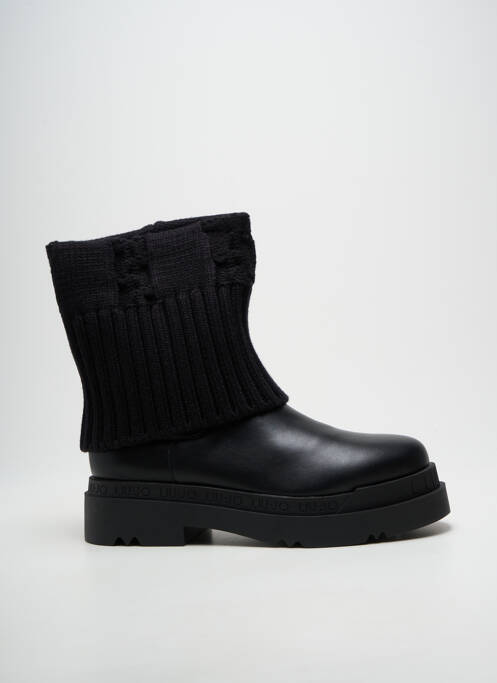 Botine/ghete toc mic toc de 4 la 6 cm negru LIU JO femme