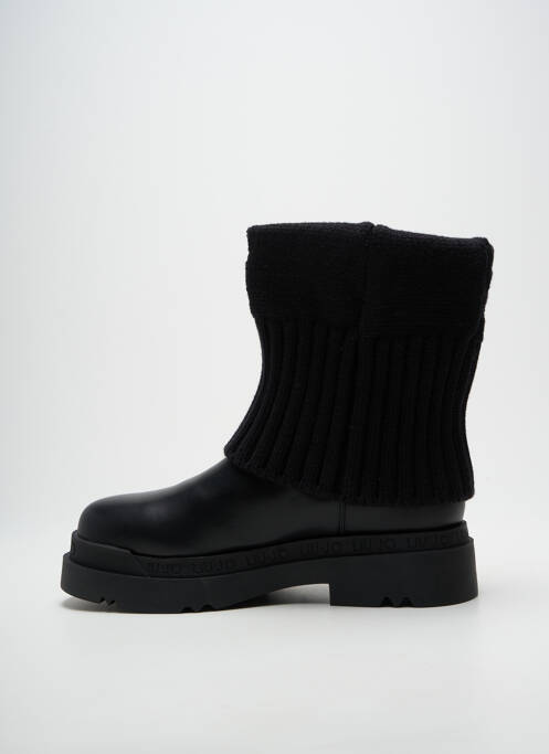 Botine/ghete toc mic toc de 4 la 6 cm negru LIU JO femme
