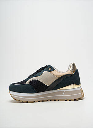 Adidași vârf rotund toc de 4 la 6 cm verde LIU JO femeie