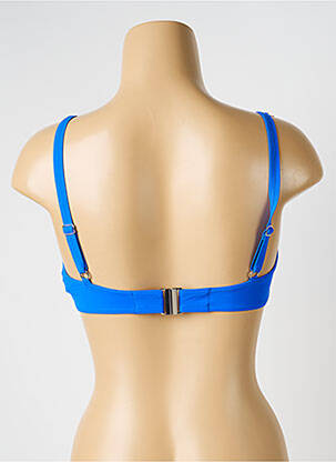 Sutien de costum de baie elasticitate sutien balconet cu decolteu înalt albastru SUNFLAIR femeie