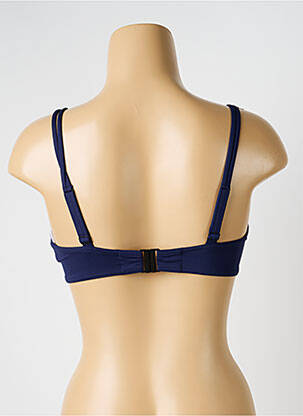Sutien de costum de baie elasticitate sutien balconet cu decolteu înalt albastru SUNFLAIR femeie