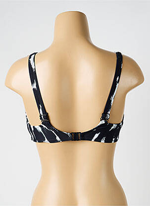 Sutien de costum de baie elasticitate sutien balconet cu decolteu înalt negru YSABEL MORA femeie