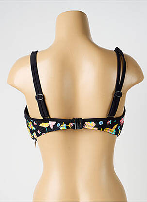 Sutien de costum de baie elasticitate sutien balconet cu decolteu înalt negru YSABEL MORA femeie