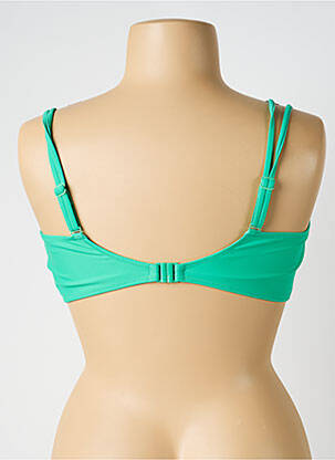 Sutien de costum de baie elasticitate sutien balconet cu decolteu înalt verde YSABEL MORA femeie