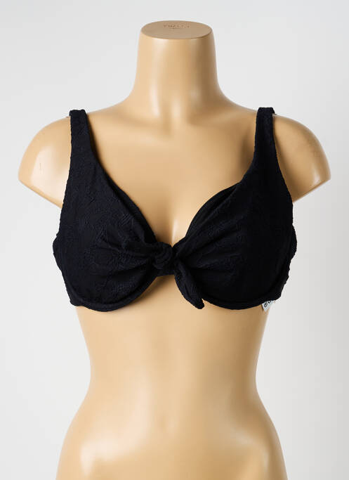 Sutien de costum de baie elasticitate sutien balconet cu decolteu înalt negru YSABEL MORA femme