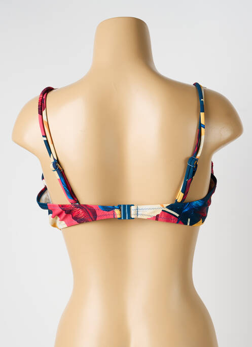 Sutien de costum de baie elasticitate sutien balconet cu decolteu înalt roșu YSABEL MORA femme