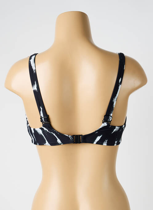 Sutien de costum de baie elasticitate sutien balconet cu decolteu înalt negru YSABEL MORA femme