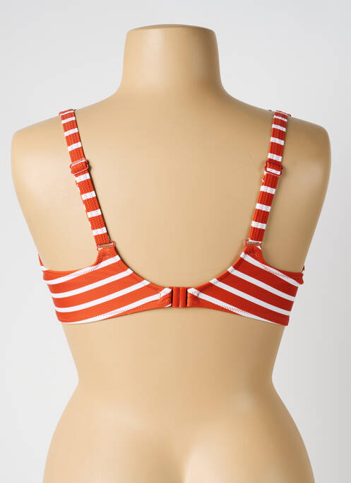 Sutien de costum de baie elasticitate sutien balconet cu decolteu înalt portocaliu YSABEL MORA femme