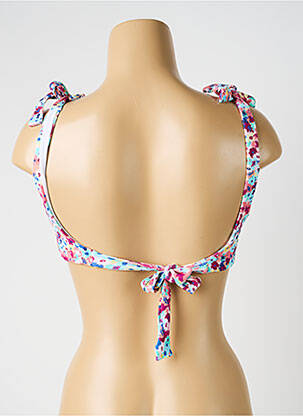 Sutien de costum de baie elasticitate sutien balconet cu decolteu înalt roz YSABEL MORA femeie