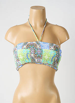 Sutien de costum de baie elasticitate top bentiță verde OPERA femeie