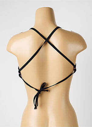 Sutien de costum de baie elasticitate sutien balconet cu decolteu înalt roz SUNMARIN femeie