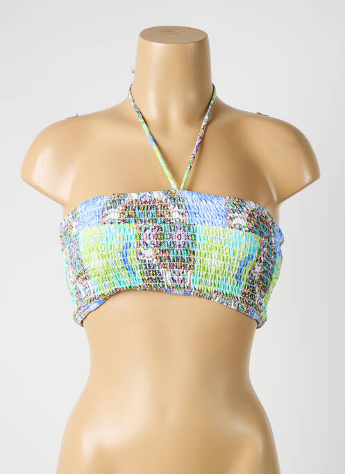 Sutien de costum de baie elasticitate top bentiță verde OPERA femme