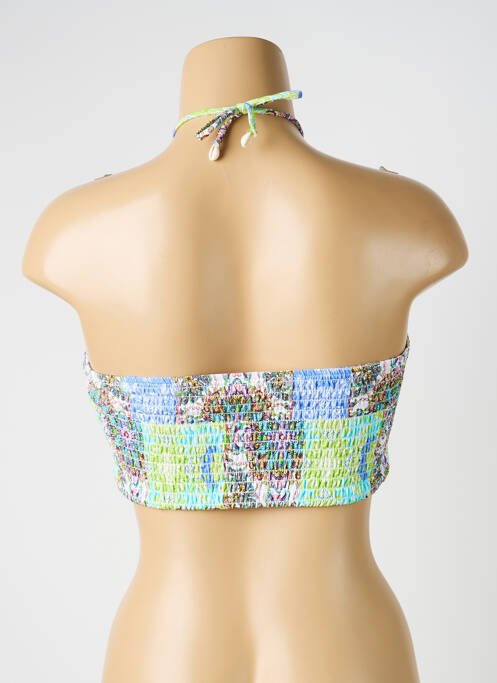 Sutien de costum de baie elasticitate top bentiță verde OPERA femme