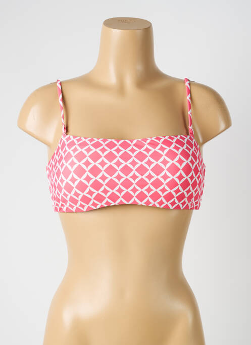 Sutien de costum de baie elasticitate sutien cu susținere înaltă și burete detașabil roz YSABEL MORA femme
