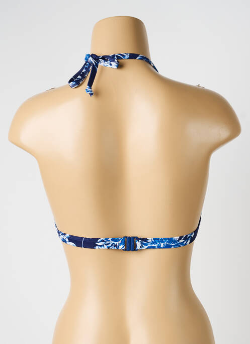 Sutien de costum de baie elasticitate top sutien modelat albastru OLYMPIA femme