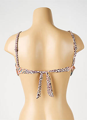 Sutien de costum de baie elasticitate top sutien push-up portocalie SUNFLAIR femeie