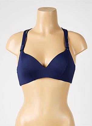 Sutien de costum de baie elasticitate top sutien modelat albastru SUNFLAIR femeie