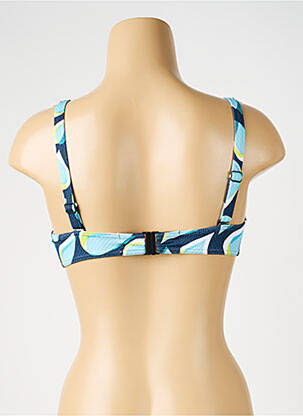 Sutien de costum de baie elasticitate top sutien modelat albastru SUNFLAIR femeie
