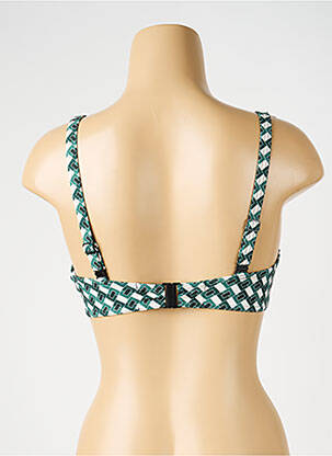 Sutien de costum de baie elasticitate top sutien modelat verde SUNFLAIR femeie