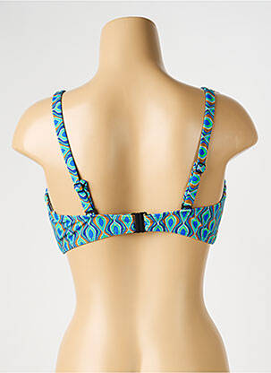 Sutien de costum de baie elasticitate top sutien modelat albastru SUNMARIN femeie