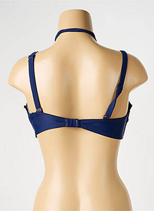 Sutien de costum de baie elasticitate top sutien modelat albastru SASSA femeie