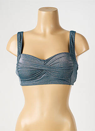 Sutien de costum de baie elasticitate top sutien modelat verde ADMAS femeie