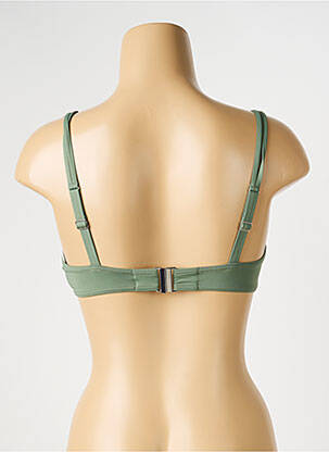 Sutien de costum de baie elasticitate sutien cupe întregi cu decolteu înalt verde SUNFLAIR femeie