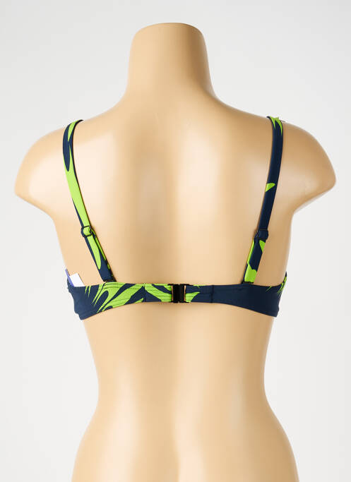 Sutien de costum de baie elasticitate top sutien modelat albastru SUNFLAIR femme