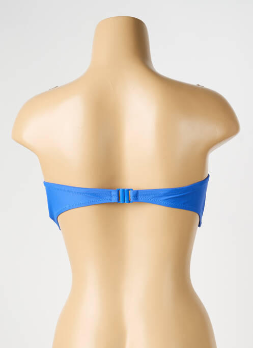 Sutien de costum de baie elasticitate top bentiță albastru YSABEL MORA femme