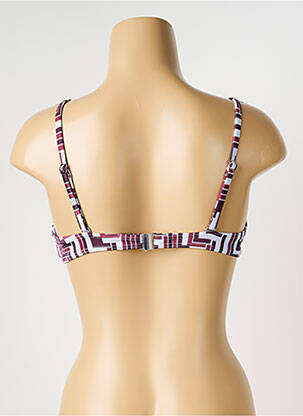 Sutien de costum de baie elasticitate top bentiță violet OLYMPIA femeie