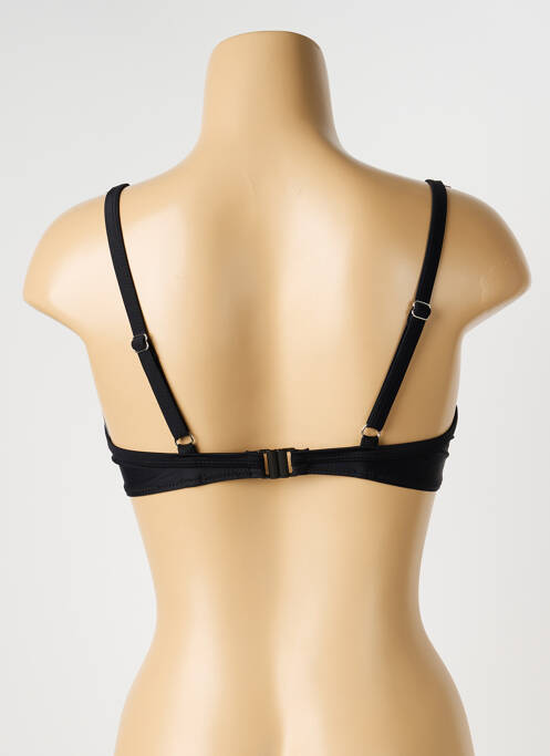 Sutien de costum de baie elasticitate sutien cupe întregi cu decolteu înalt negru SASSA femme