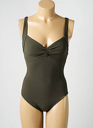 Costum de baie dintr-o singură piesă top triunghiuri top triunghiuri verde SUNFLAIR femeie