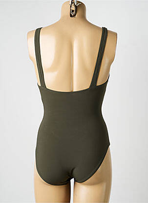 Costum de baie dintr-o singură piesă top triunghiuri top triunghiuri verde SUNFLAIR femeie