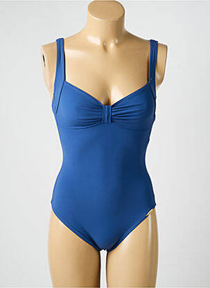 Costum de baie dintr-o singură piesă top triunghiuri top triunghiuri albastru SUNFLAIR femeie