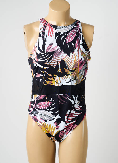 Costum de baie dintr-o singură piesă elasticitate negru OLYMPIA femme