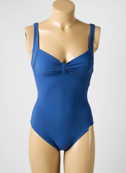 Costum de baie dintr-o singură piesă top triunghiuri top triunghiuri albastru SUNFLAIR femme
