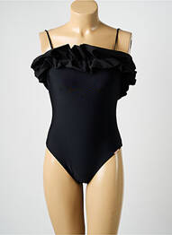 Costum de baie dintr-o singură piesă elasticitate top sutien modelat negru YSABEL MORA femme