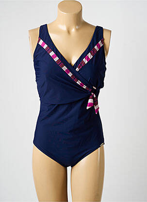 Costum de baie dintr-o singură piesă elasticitate top sutien modelat albastru SUNFLAIR femeie