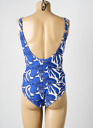 Costum de baie dintr-o singură piesă imprimeu fantezie top sutien modelat albastru ADMAS femeie