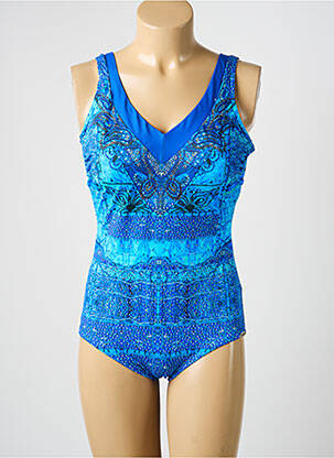 Costum de baie dintr-o singură piesă imprimeu fantezie top sutien modelat albastru SUNFLAIR femeie